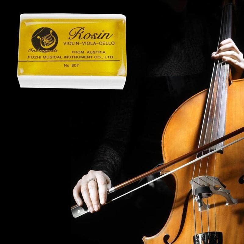 SETHDA Geva Natural Violin Rosin 8 pack Violin Rosin Light Low Dust Resin Suit for Violin Viola & Cello - Image 3